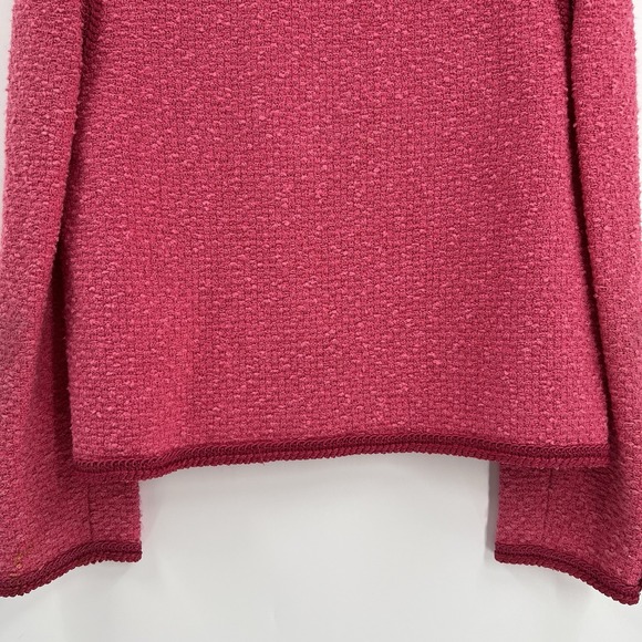 Vintage Castleberry Boucle Blazer Size 12 Pink‎ Tweed Jacket Union Made Classy - Picture 6 of 10